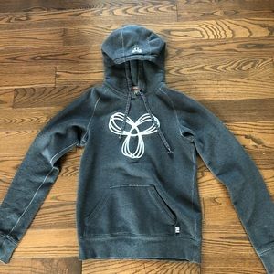TNA dark grey hoodie Size:Xs